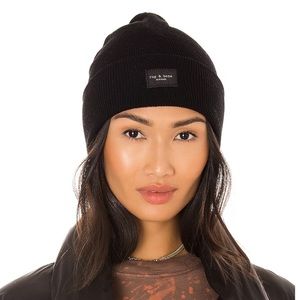 NWOT Rag & Bone Addison Beanie in Black